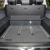 Veloursteppich für den Heckladeraum VW T6.1/T6/T5 ​Multivan und California Beach (ab 2010) mit 3er-Bank - 100 708 619